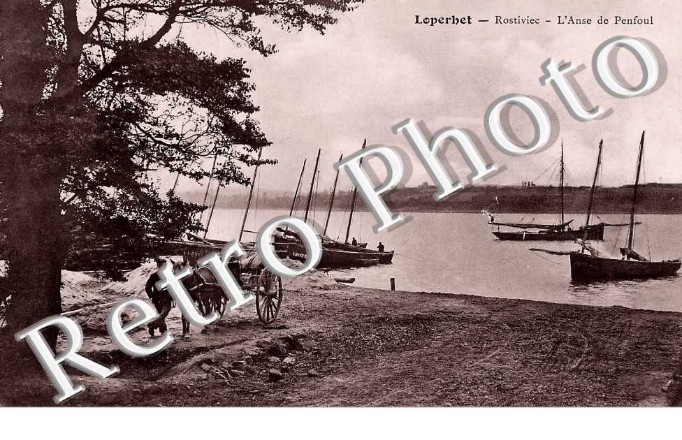 Rostiviec. L'Anse de Penfoul.