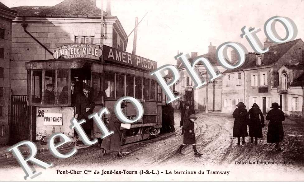 Pont-Cher. Le terminus du Tramway