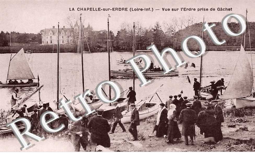 vue sur l'Erdre prise de Gachet