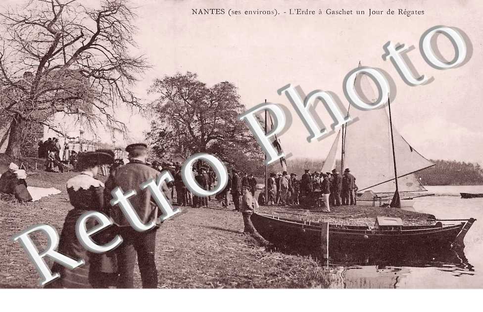 L'Erdre à Gaschet un jour de régates