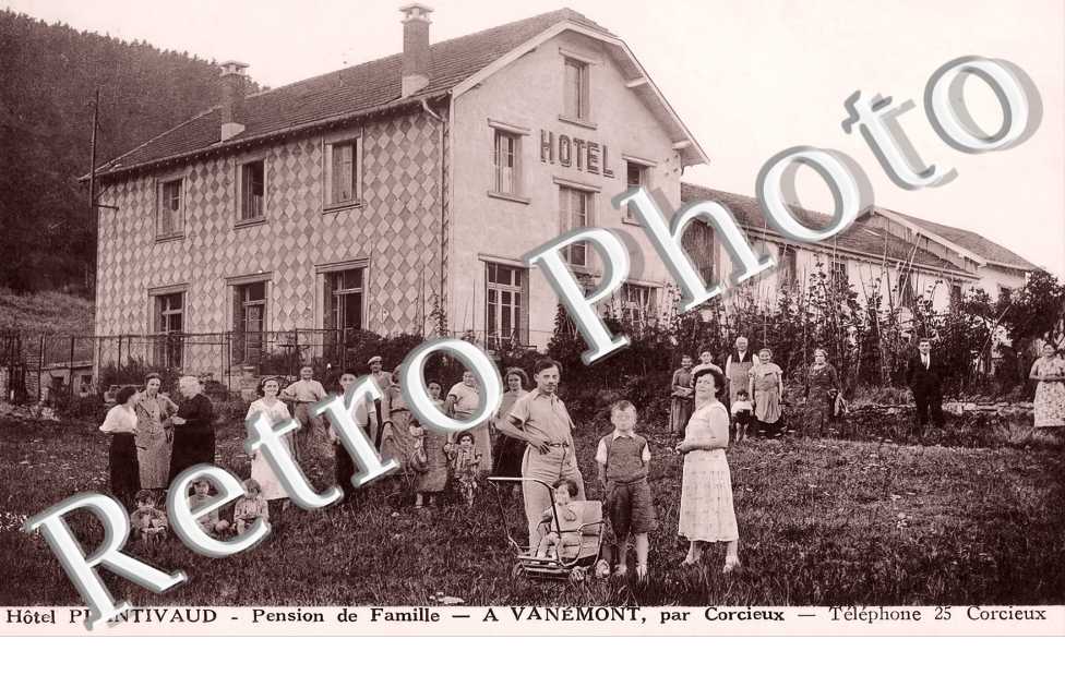 Hotel Plantivaud. Pension de Famille. A Vanémont