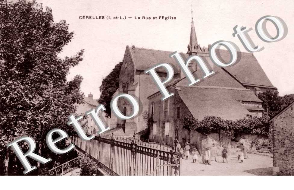 la rue et l'église
