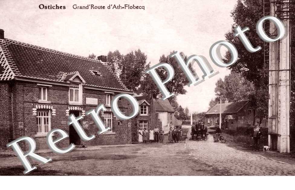 Ostiches. Grand'route d'Ath-Flobecq