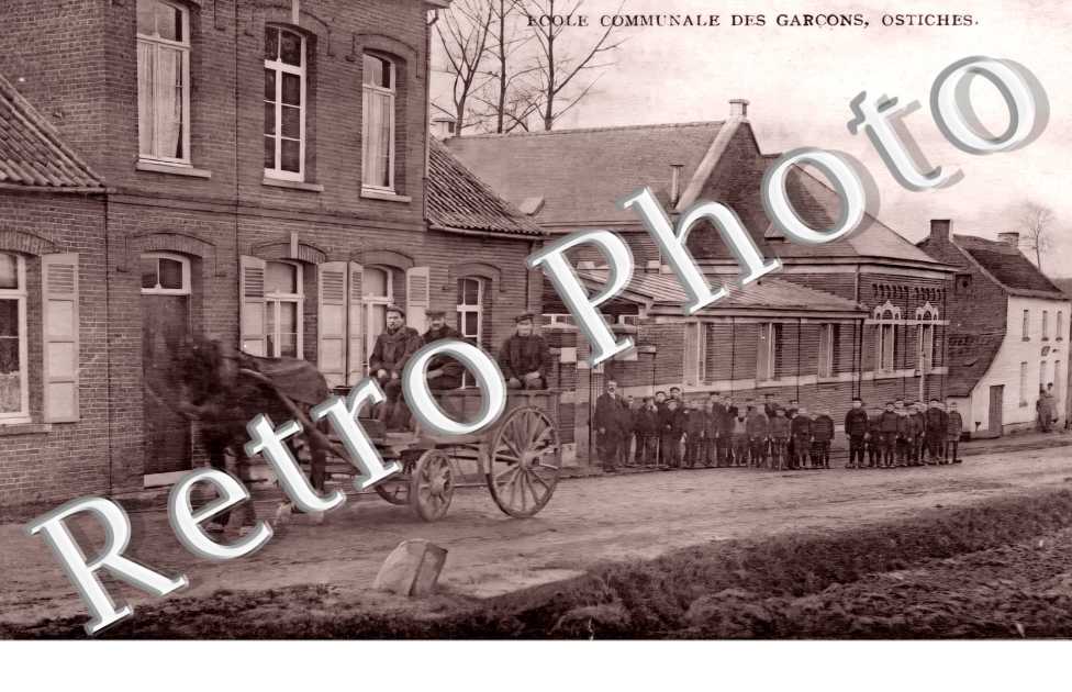 Ecole Communale des garçons. Ostiches.