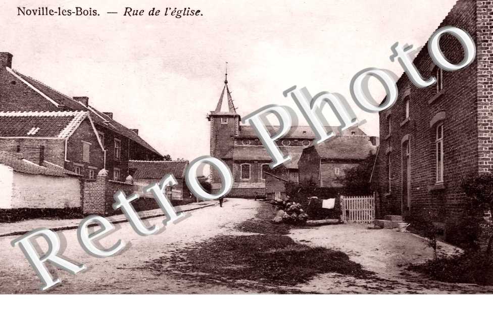 Noville-les-Bois. Rue de l'église