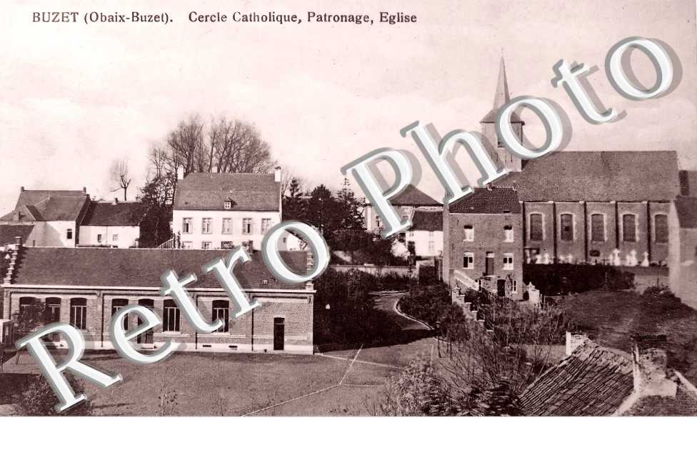 BUZET. Cercle catholique, patronnage, église
