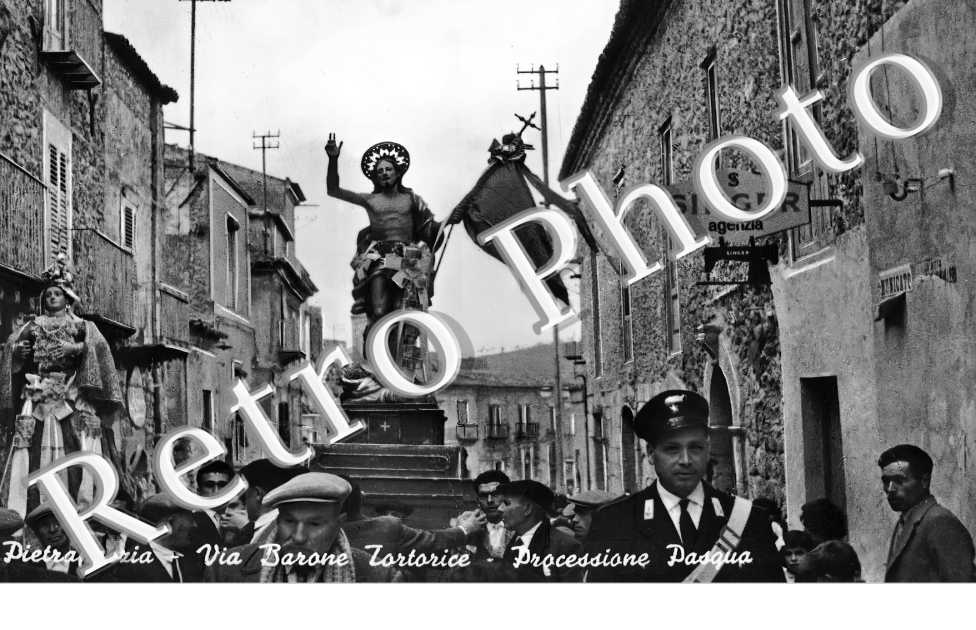Via Barone Zortorice. Processione Pasqua