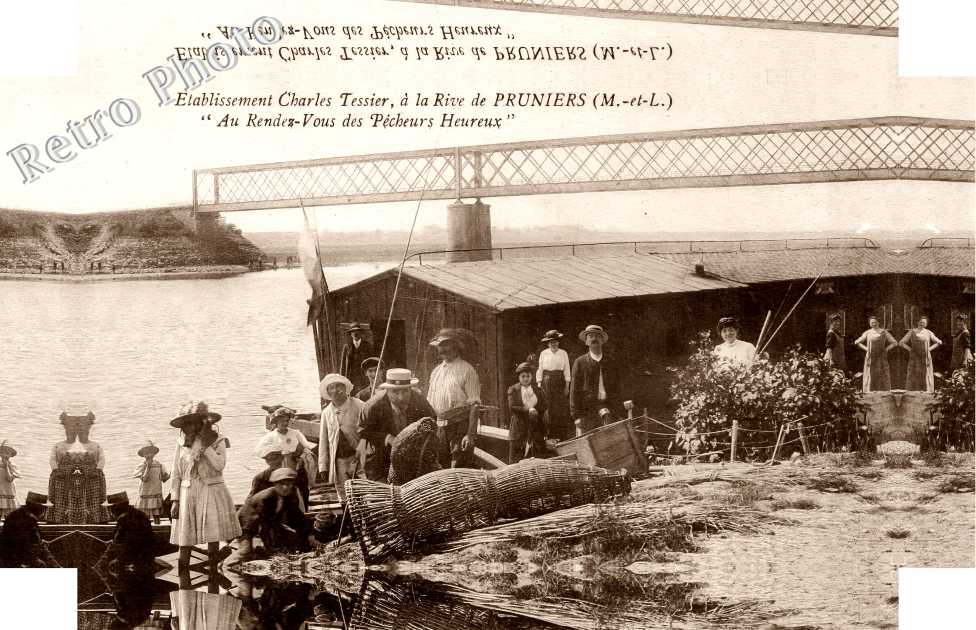 Etablissement Charles Tessier à la rive de Pruniers