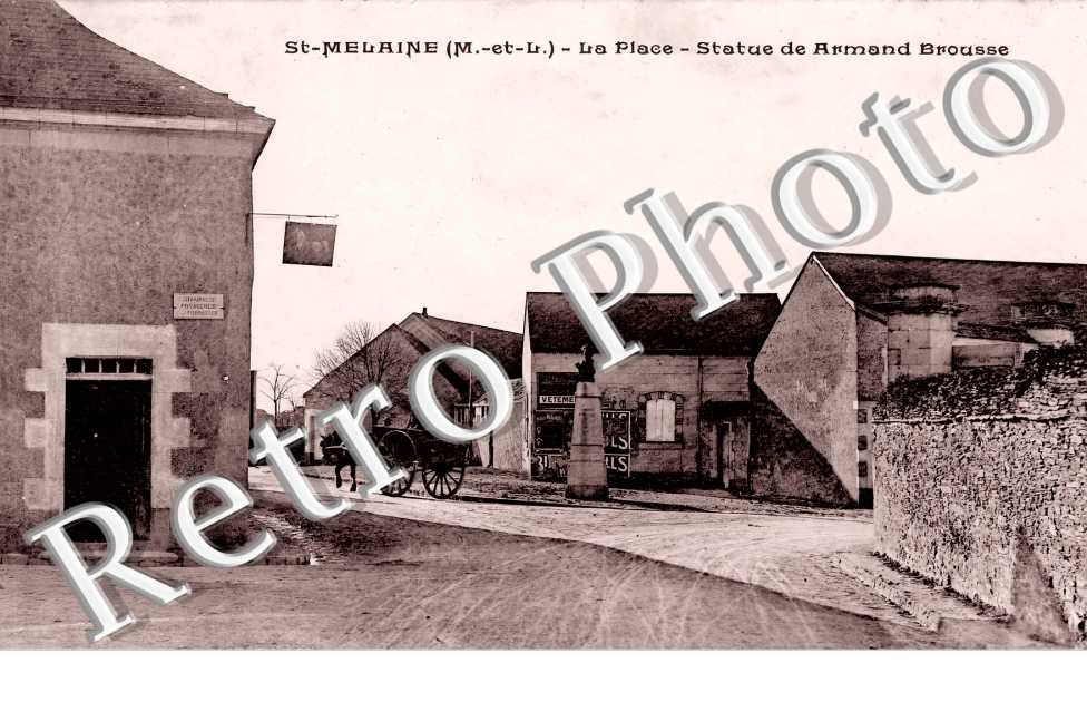 la Place. Statue de Armand Brousse