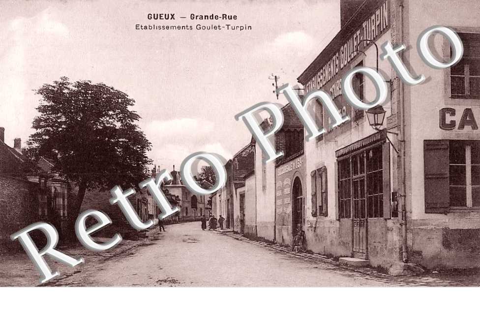 Grande rue. Etablissements Goulet-Turpin