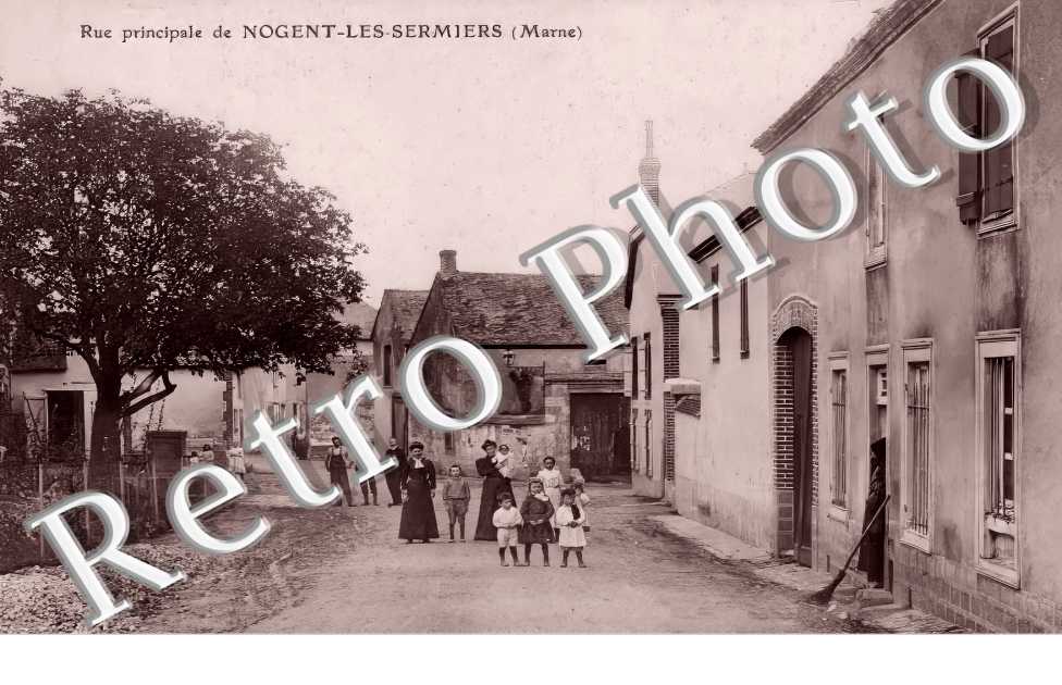 NOGENT LES SERMIERS. rue principale