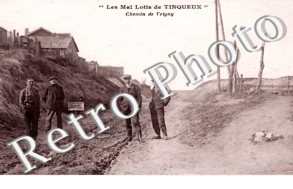 Les Mal Lotis de Tinqueux. Chemin de Vrigny