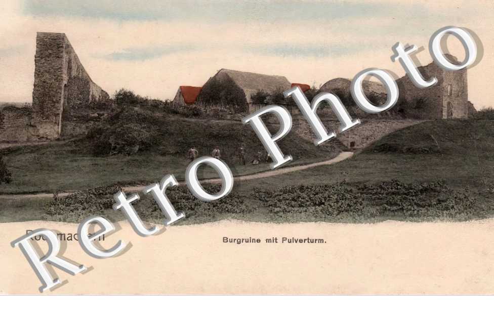 Burgruine mit Pulverturm