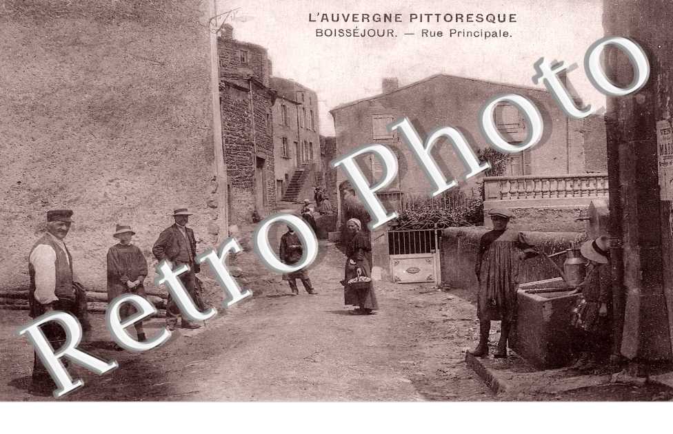 BOISSEJOUR. rue principale