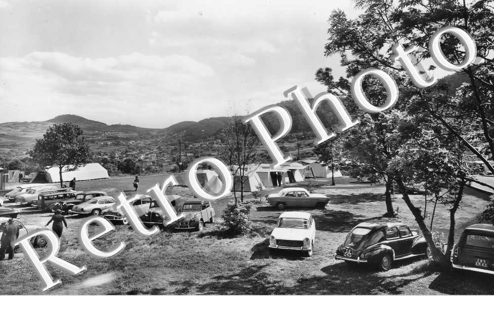 le terrain de camping