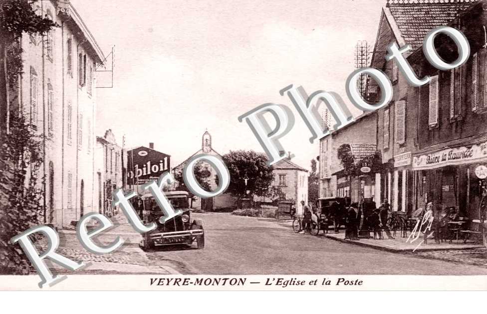 l'église et la poste
