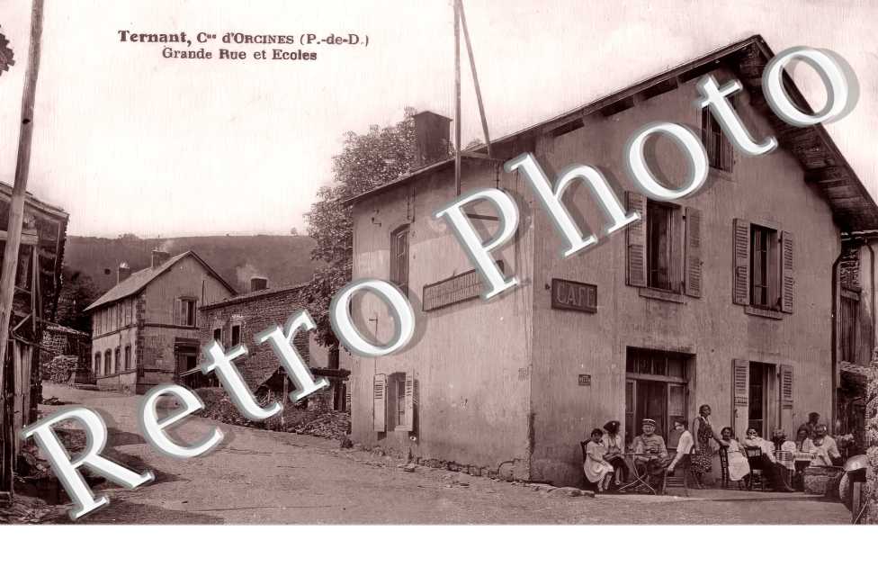 Ternant. Grande rue et écoles