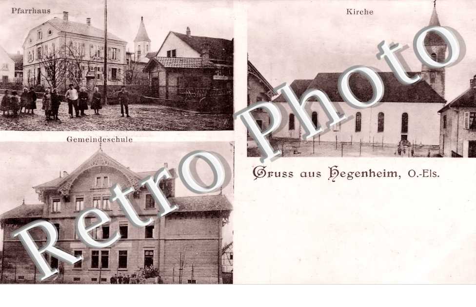 Pfarrhaus. Gemeindeschule