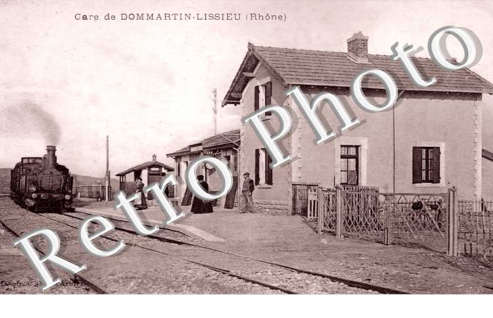 la gare de Dommartin-Lissieu