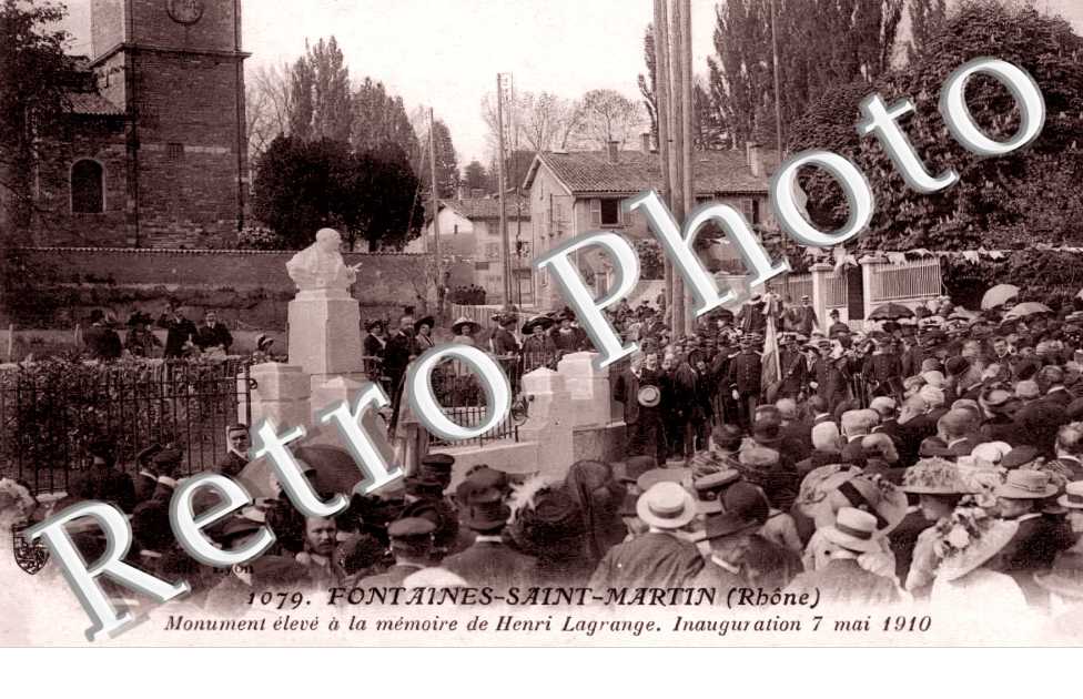 Inauguration du Monument le 7 mai 1910