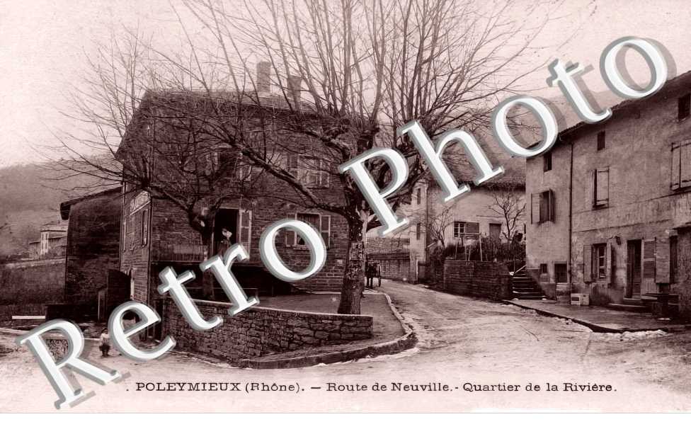 route de Neuville. Quartier de la Rivière