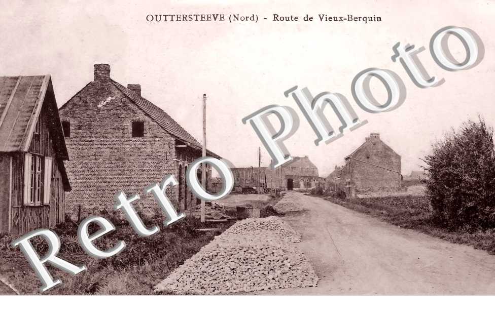 OUTTERSTEENE. Route de Vieux-Berquin