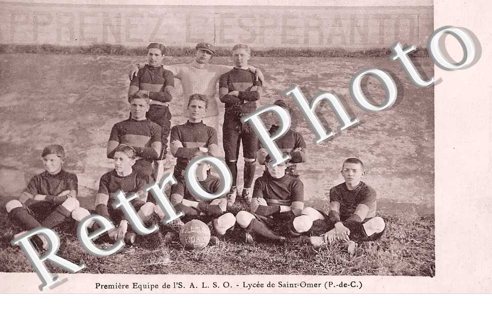Première équipe de l'S. A. L. S. O - Lycée de Saint-Omer