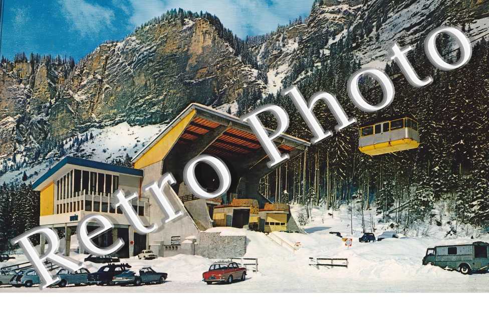 Avoriaz.  La gare de départ du téléphérique.