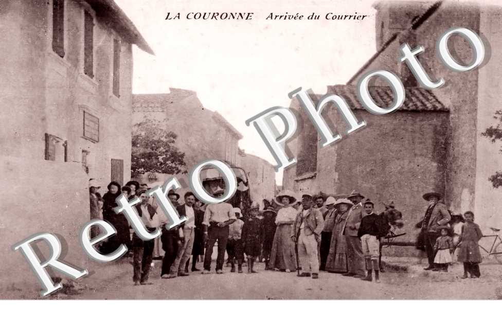 la Couronne. Arrivée du courrier