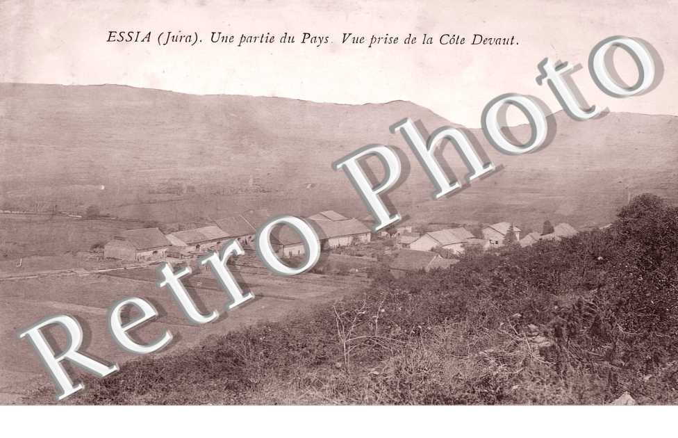 une partie du pays. Vue prise de la Côte Devaut