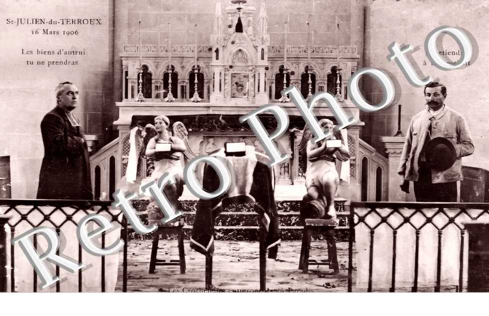 Intérieur de l'église. 16 mars 1906