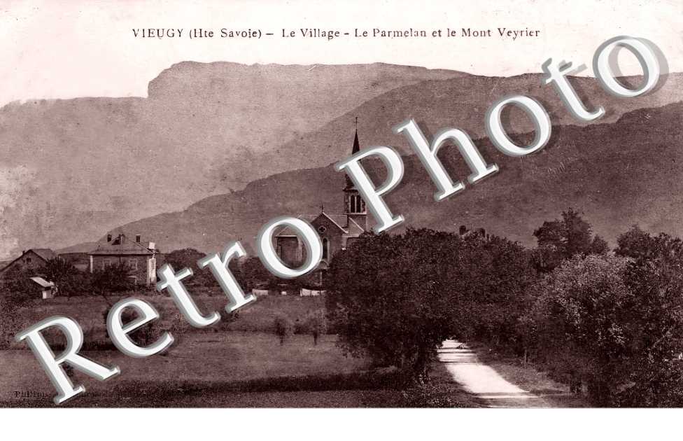 Vieugy. Le Parmelan et le Mont Veyrier