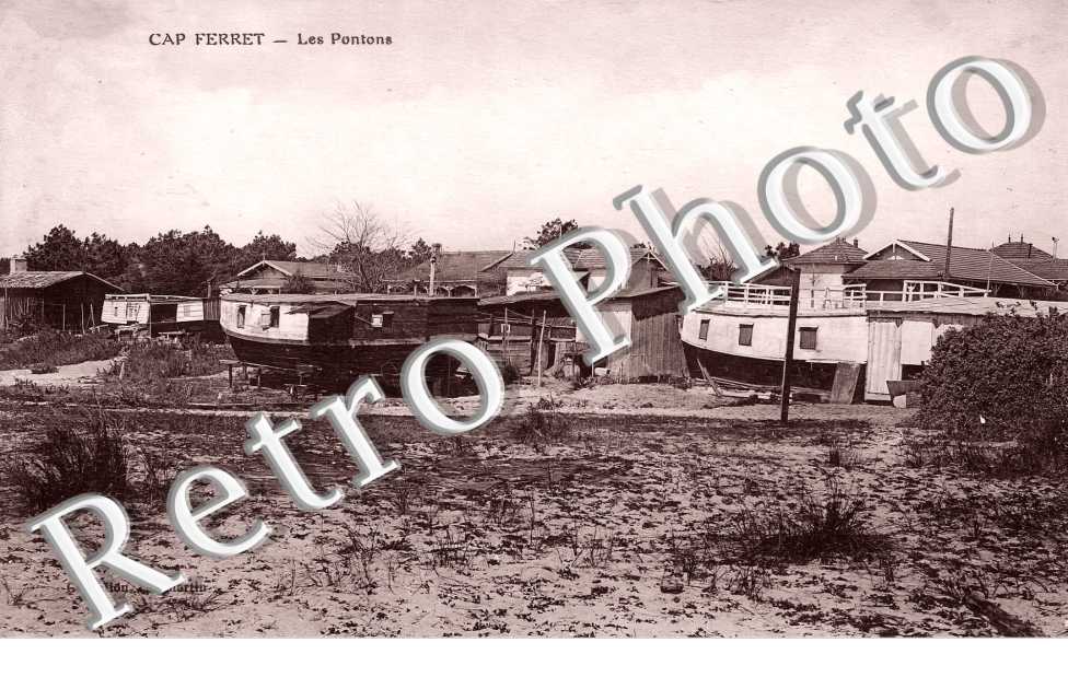 Cap Ferret. Les Pontons