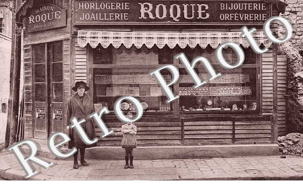 Maison Roque. Horlogerie Bijouterie. 24 rue Cérès 