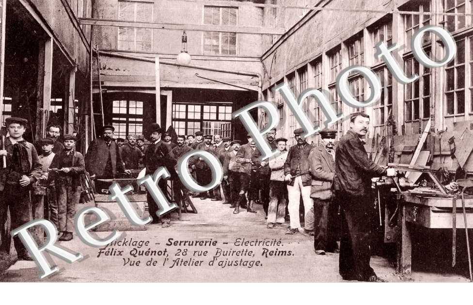 Serrurerie Félix Quénot. 28 rue Buirette