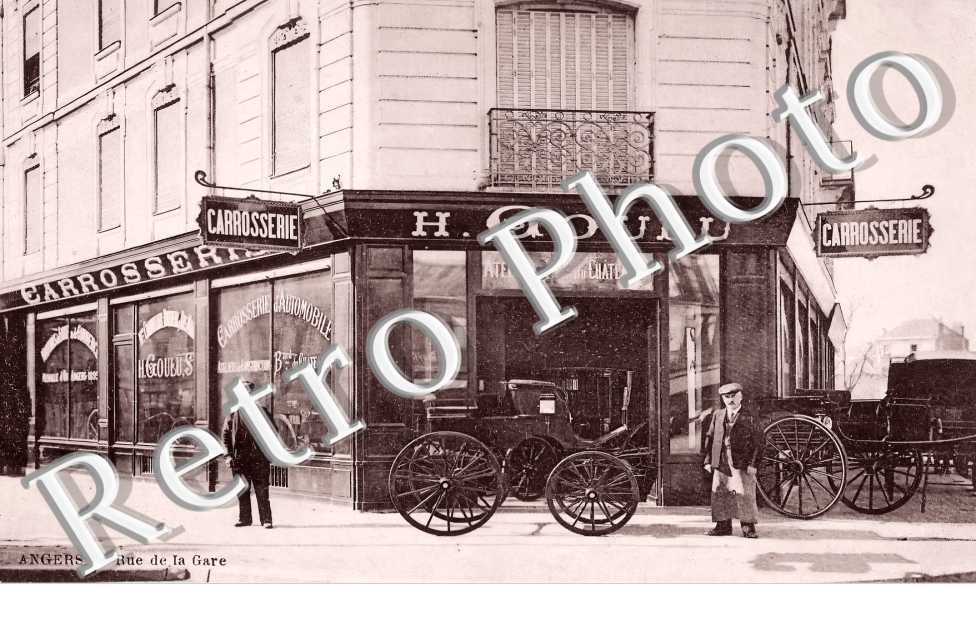 Carrosserie H. Goulu. Rue de la Gare