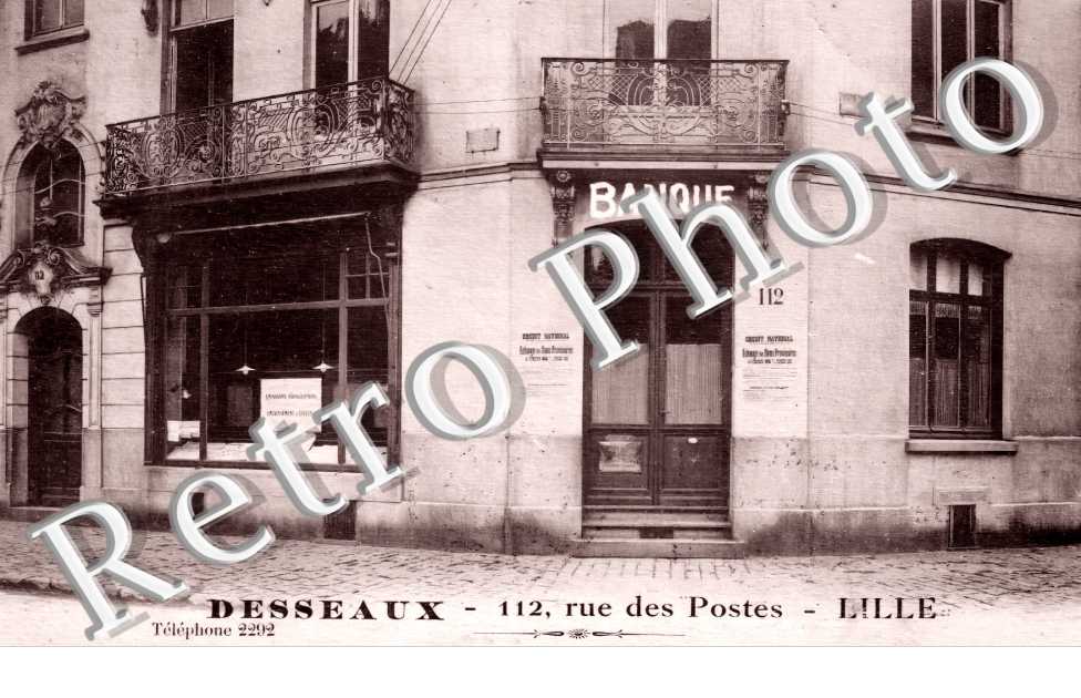Desseaux Banque 112 rue des Postes