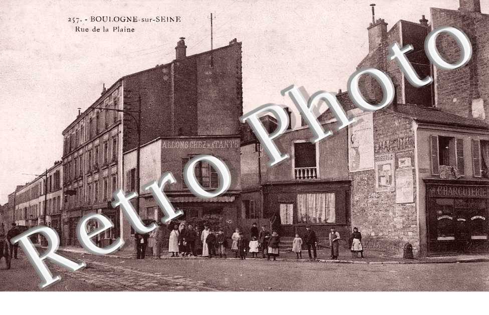 rue de la Plaine. " Allons chez ma tante "