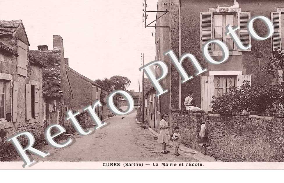 la mairie et l'école