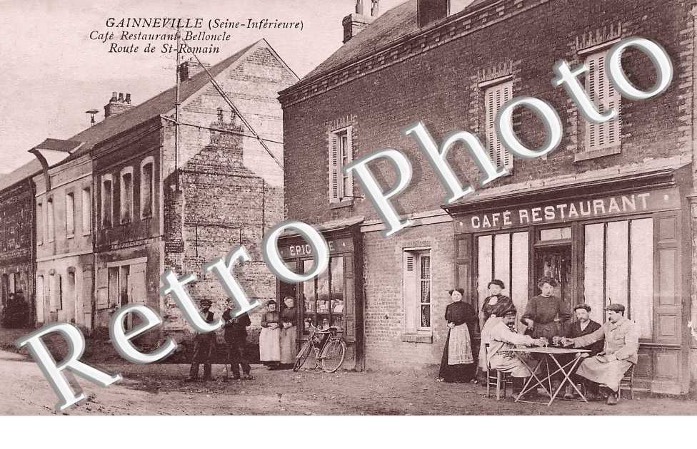 Café Restaurant Belloncle. Route de Saint-Romain