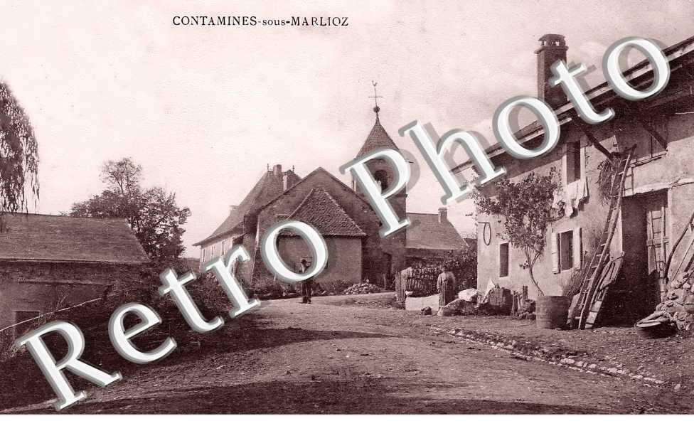 Contamines-sous-Marlioz.L'église.