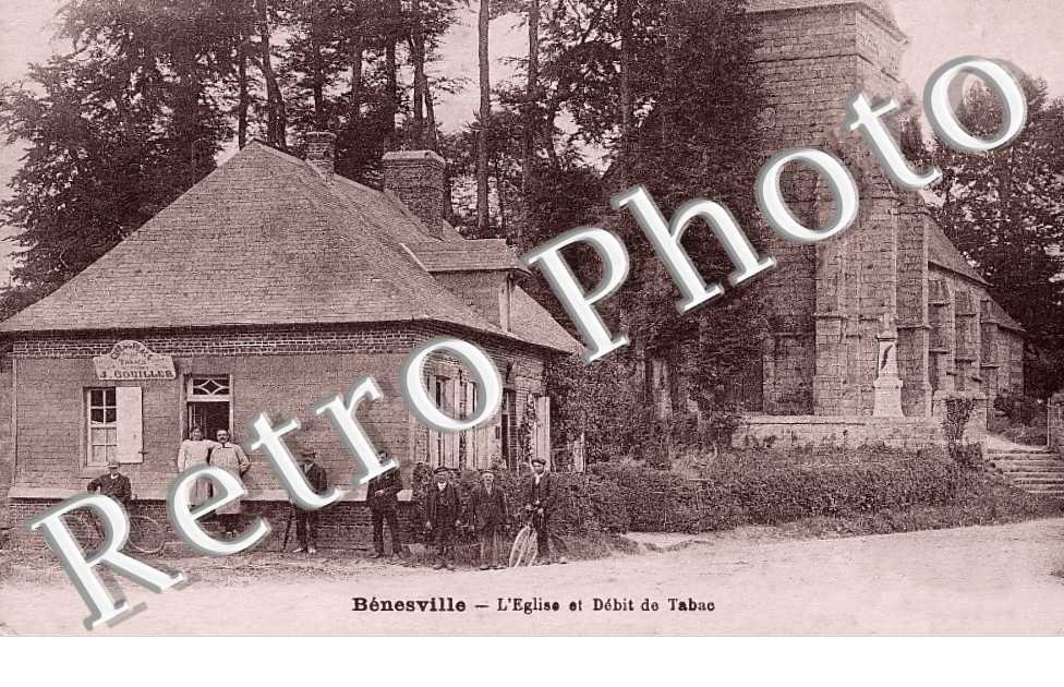 l'église et Débit de Tabac