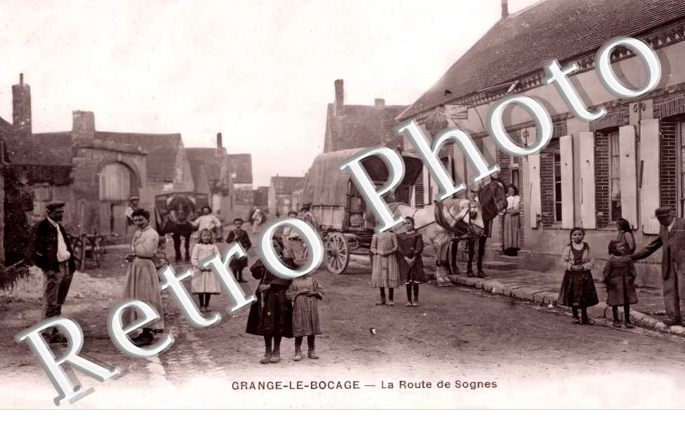 GRANGE-LE-BOCAGE. La Route de Sognes