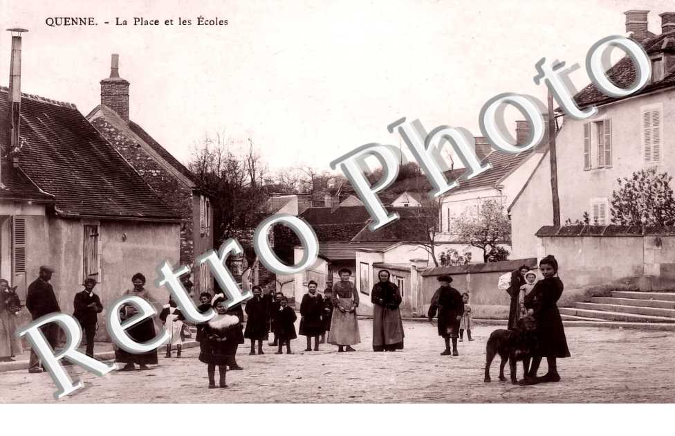 la place et les écoles
