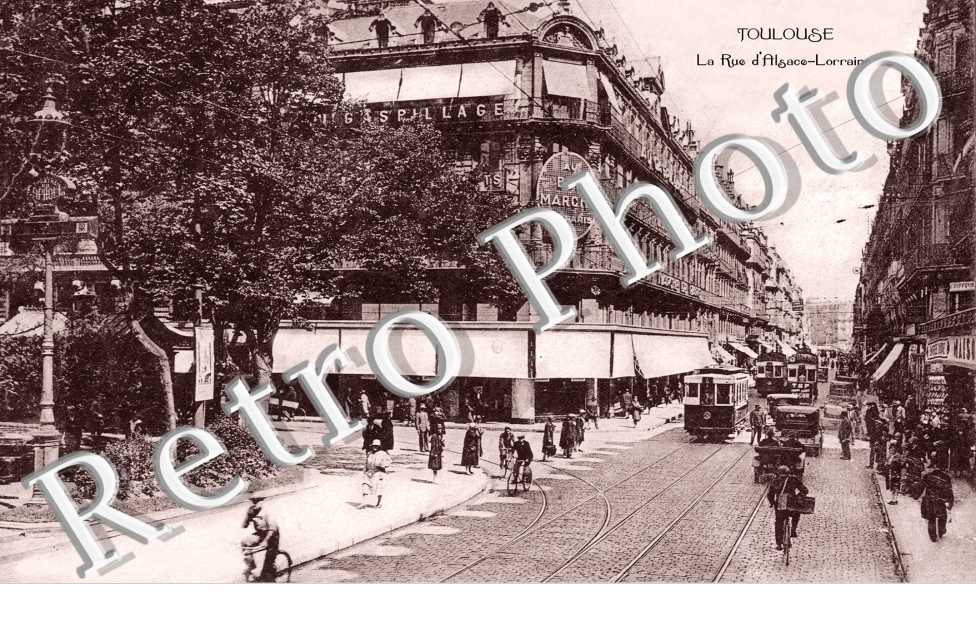 LA RUE D'ALSACE LORRAINE