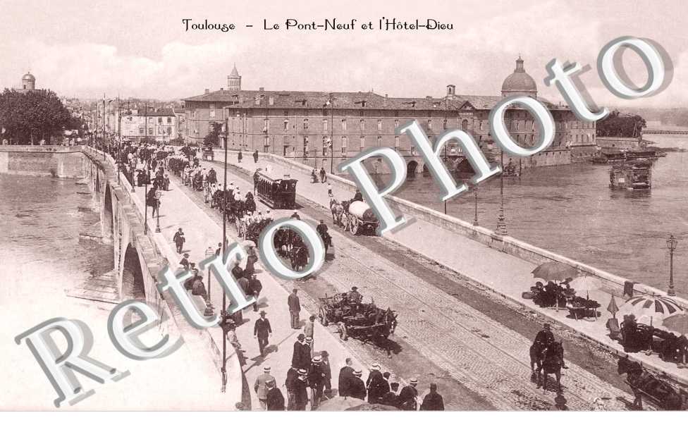 le pont neuf et hotel dieu