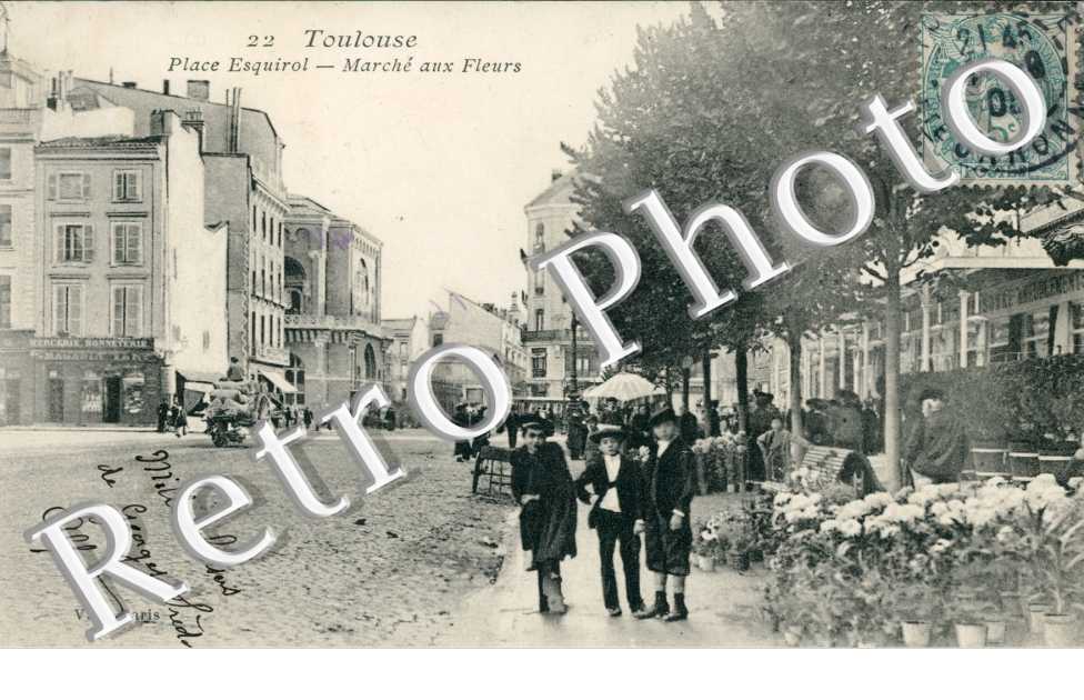 Place Esquirol - Marche aux fleurs