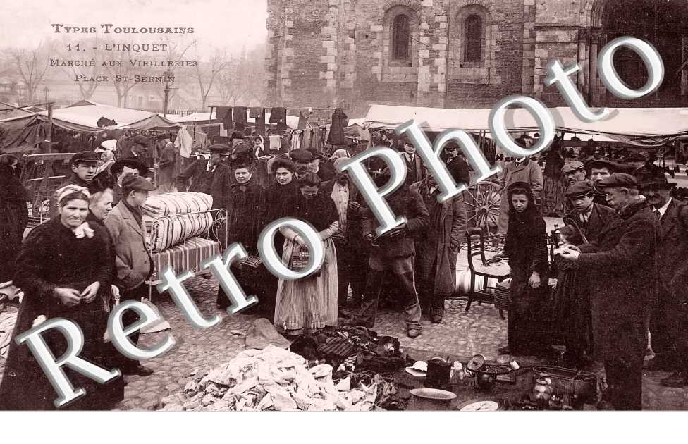 L'Inquet. Marché aux Vieilleries. Place Saint-Sernin