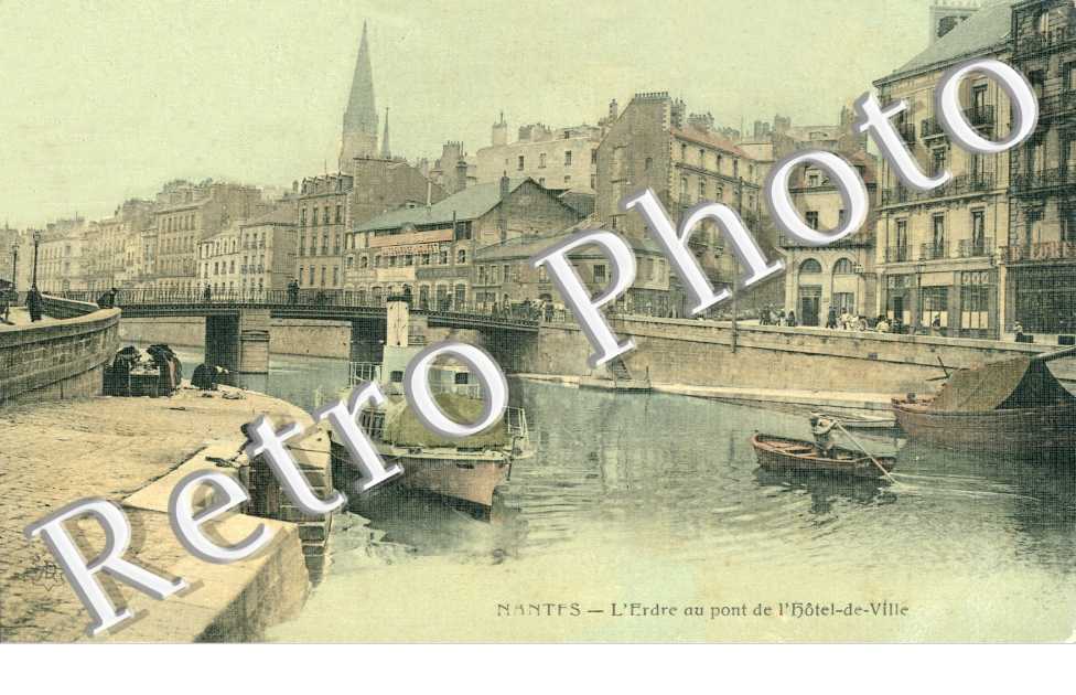 l'Erdre au pont de l'Hotel de Ville