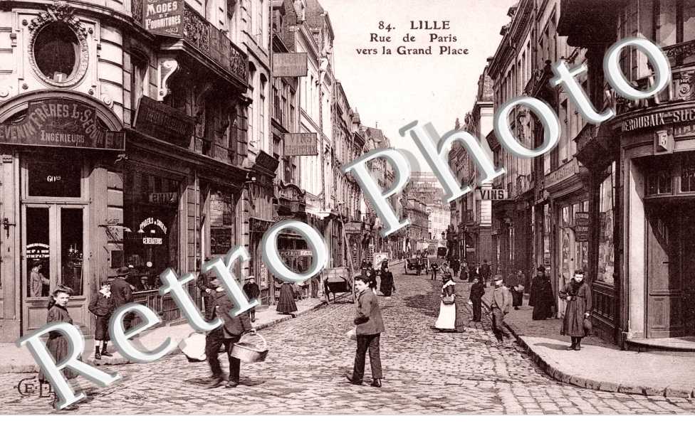 Rue de Paris vers la Grand Place